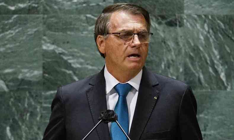 Bolsonaro na 76 sesso da Assembleia Geral da ONU