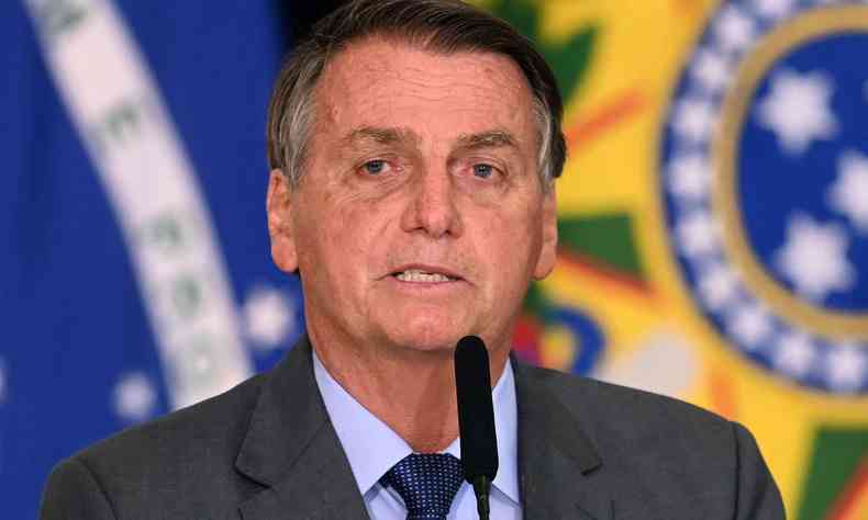 Bolsonaro tambm reforou discursos de campanha como as crticas ao educador Paulo Freire(foto: EVARISTO SA / AFP)
