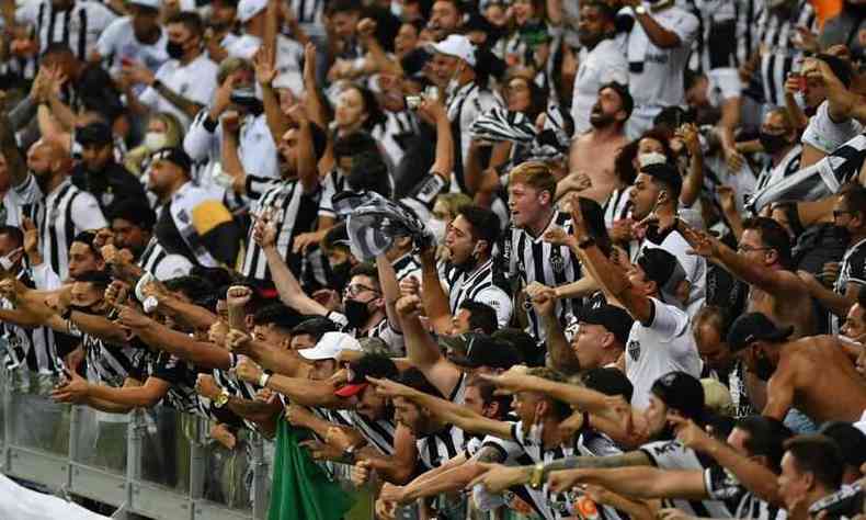 Jogo do Galo foi o primeiro evento teste e recebeu crticas do prefeito da cidade, Alexandre Kalil(foto: Alexandre Guzanshe/EM/DA Press)