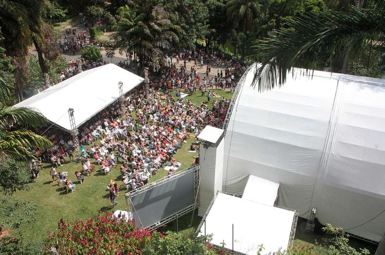 Concertos no Parque fazem parte da programação do Parque Municipal(foto: Reprodução/Fundação Clóvis Salgado) Concerto ao ar livre no Parque Municipal de BH