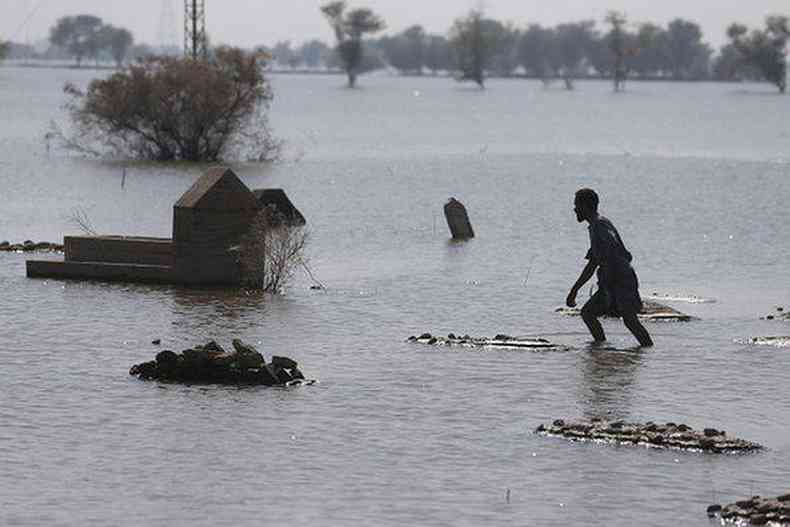 Enchente no Paquisto