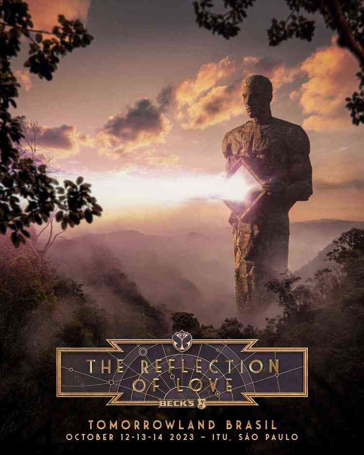 Poster do tema da Tomorrowland  'The Reflection of Love'