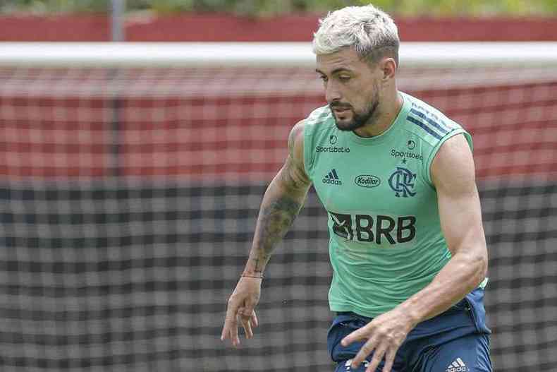 Segundo ESPN, Arrascaeta teria proposta para jogar no Egito(foto: Alexandre Vidal / Flamengo)