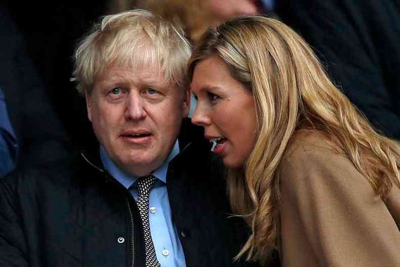 (foto: Boris Johnson se casar com sua noiva Carrie Symonds no final de julho de 2022)