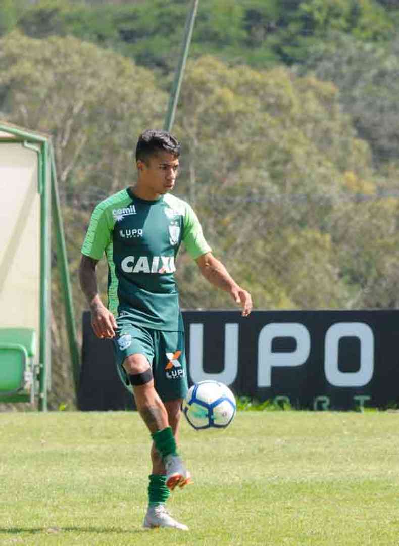  Matheusinho destaca que Amrica precisa voltar de Campinas com os trs pontos(foto: Paulo Filgueiras/EM/D.A Press - 30/11/18)