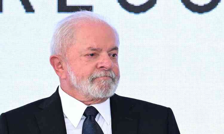 O presidente Luiz Incio Lula da Silva