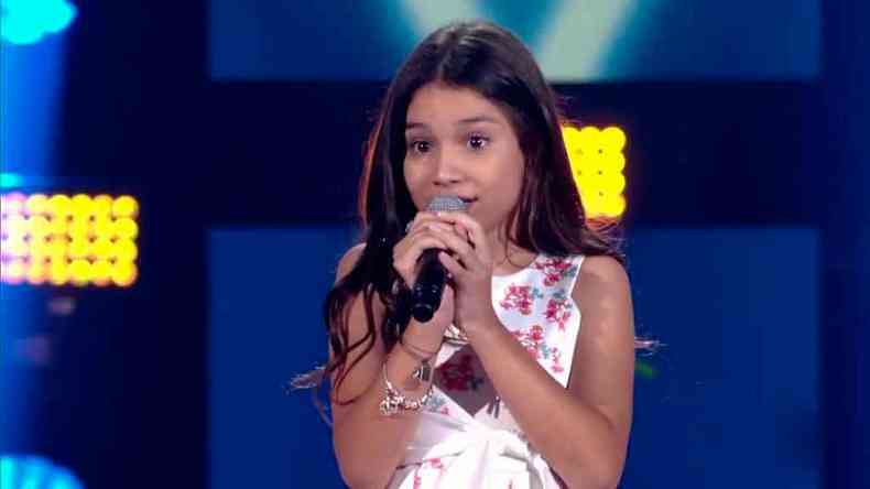 Maria Clara Maia, de 11 anos, tem Elis Regina como fonte de inspirao(foto: TV Globo/divulgao)