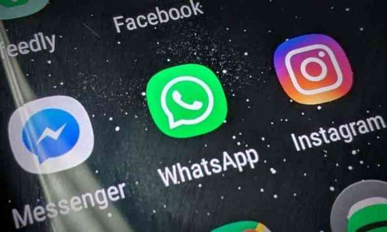 Servios do WhatsApp, Instagram, Facebook e Messenger ficaram fora do ar na tarde desta sexta-feira(foto: Reproduo)