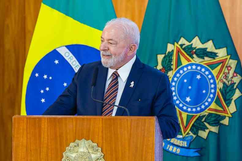 Presidente Luiz Incio Lula da Silva (PT) durante reunio no Palcio do Planalto 