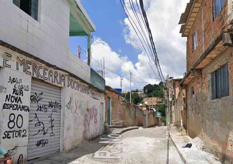 Rua Nova Esperana no bairro Conjunto Taquaril