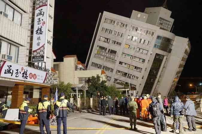 Terremoto em TaiwanPaul Yang / AFP