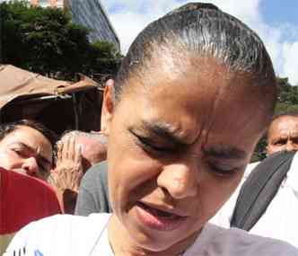 Marina Silva no quer especulaes sobre sua candidatura  Presidncia da Repblica(foto: Edesio Ferreira/EM/D.A Press)