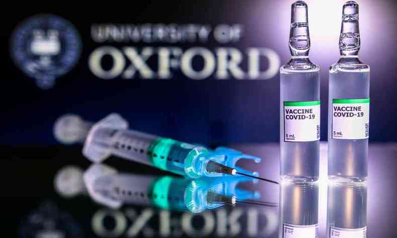 Vacinas da AstraZeneca produzidas em parceira com a Universidade de Oxford(foto: CADU ROLIM/FOTOARENA/ESTADO CONTEDO)