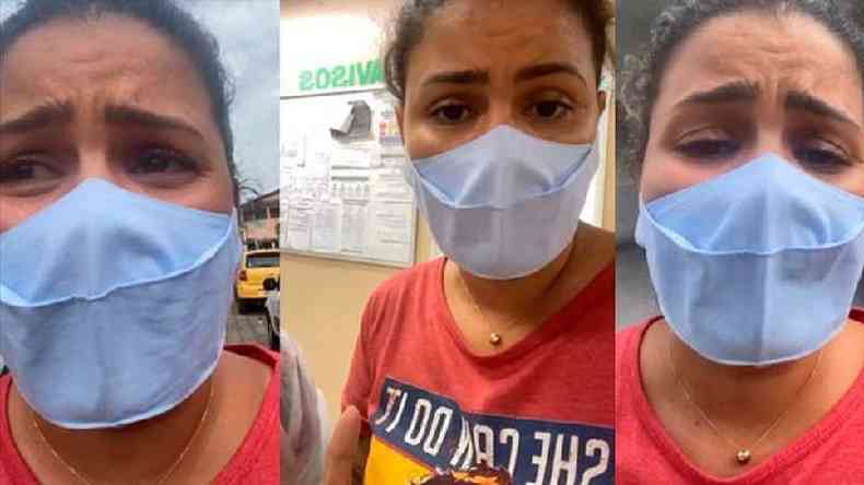Em seu perfil no Instagram, Thalita Rocha relatou caos aps falta de oxignio em unidade de sade de Manaus(foto: Reproduo/Instagram)