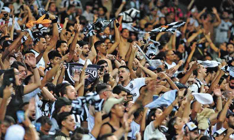 Torcida do Atltico no Mineiro