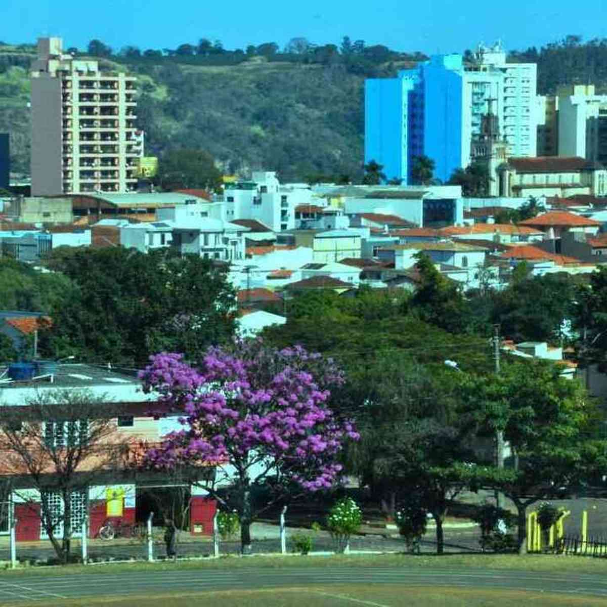 Menina criança 5 anos fica na rua perto da cerca trançada com