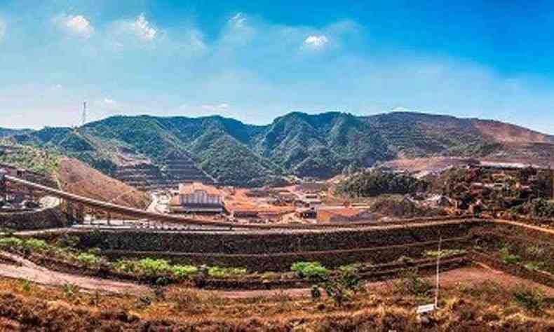 Brucutu  o maior complexo minerrio da Vale em Minas Gerais(foto: Divulgao/Vale)