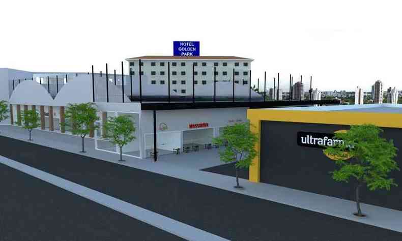 O novo espao comercial de Uberaba contar com cerca de 30 lojas (foto: Romma Street Mall/Divulgao)