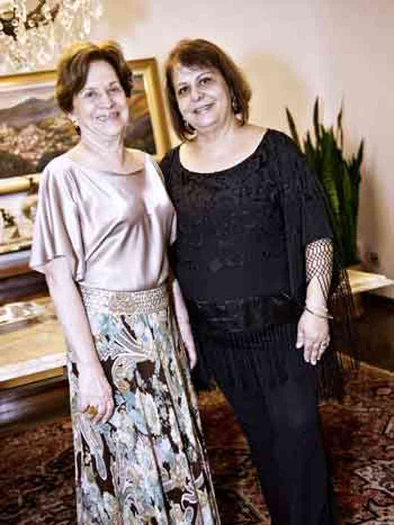 Célia e Patrícia Soutto Mayor(foto: Leandro Couri/EM/D.A Press.)