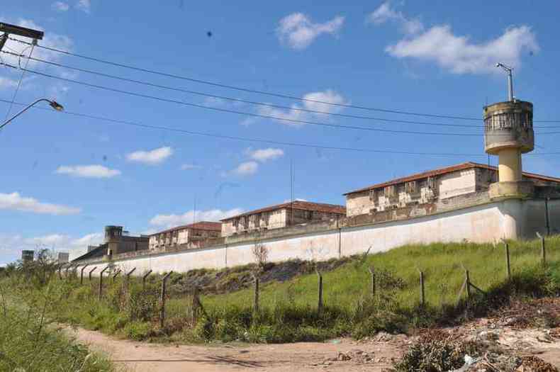 Complexo Penitencirio Nelson Hungria  considerado de segurana mxima pelo Governo de Minas Gerais(foto: Jair Amaral/EM )