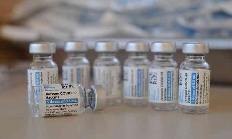 Vacina da Janssen, de dose nica, j protegeu quase 60 mil belo-horizontinos(foto: Leandro Couri/EM/D.A Press - 16/07/2021)