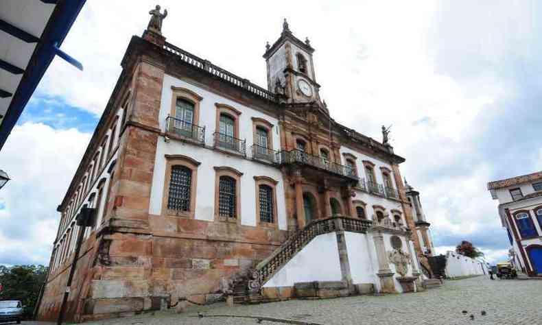 Localizado em Ouro Preto, o Museu da Inconfidncia recebeu orientao para submeter o plano ao Corpo de Bombeiros e ao Iphan(foto: Gladyston Rodrigues/EM/D.A Press - 6/2/17)