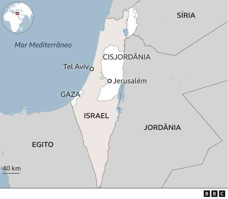 Mapa do Oriente Mdio