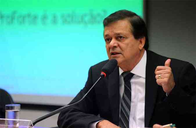 O relator do processo de impeachment da presidente Dilma Rousseff, deputado Jovair Arantes (foto), recuou da deciso de anexar a delao do senador Delcdio do Amaral(foto: Lcio Bernardo Jr./Cmara dos Deputados)