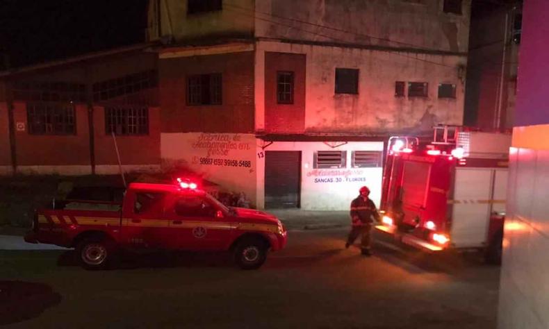 Chamado dos bombeiros