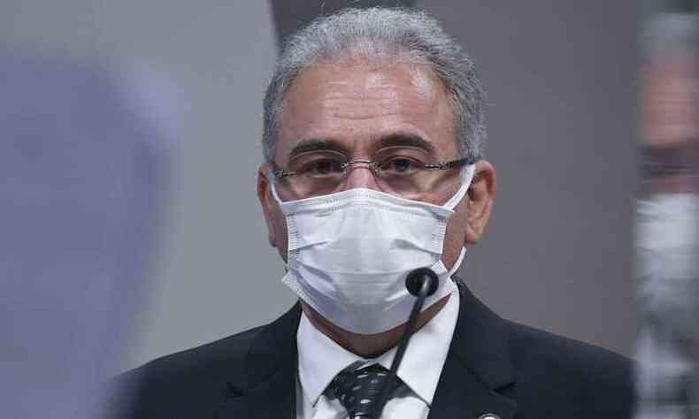  A CPI da Pandemia ouve, pela segunda vez, o ministro da Sade(foto: Jefferson Rudy/Agncia Senado)