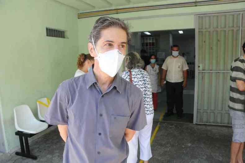 Dentista Paulo Renato Becattini, de 61 anos(foto: Juarez Rodrigues/EM/D.A.Press)