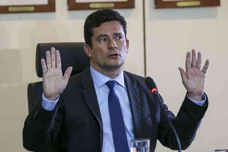 O ministro Sergio Moro pediu demisso nesta quinta-feira (foto: Fabio Rodrigues Pozzebom/Arquivo Agncia Brasil)