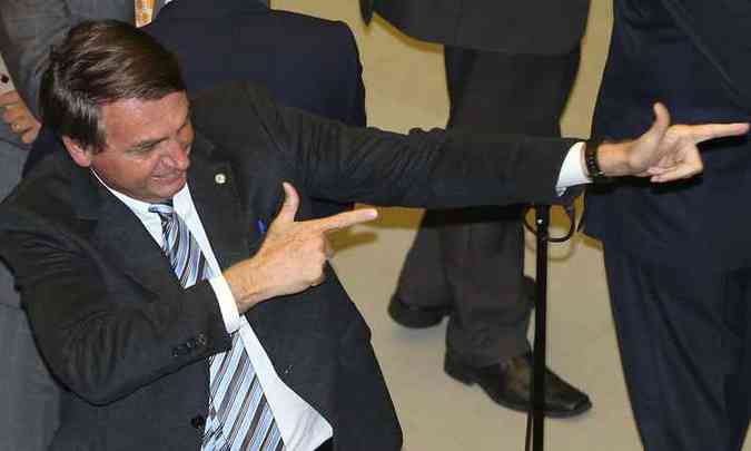 Bolsonaro vem causando polêmicas com sua língua afiada na Câmara(foto: Lula Marques / Agência PT)