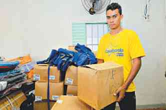 Felipe Dutra garante que h valorizao no comrcio de Nova Lima(foto: Beto Novaes/EM/D.A Press)