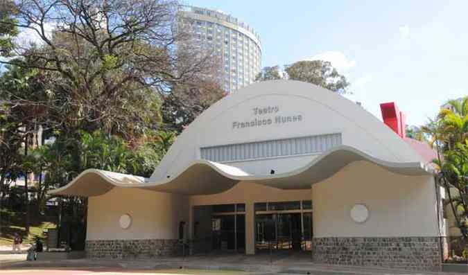 TEATRO FRANCISCO NUNES -Inaugurado em 1950, foi durante anos o nico teatro municipal de BH, aps a desativao do Cine Teatro Metrpole. Interditado ao pblico em 2009, foi reformado e reinaugurado em maio deste ano. (foto: Beto Novaes/EM/D.A Press. Brasil)