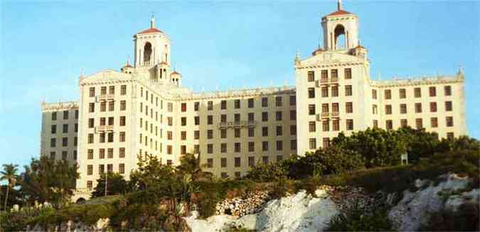 O suntuoso Hotel Nacional  uma das quatro opes de hospedagem para os participantes do Congresso(foto: Renato Alves/CB/D.A PRESS)