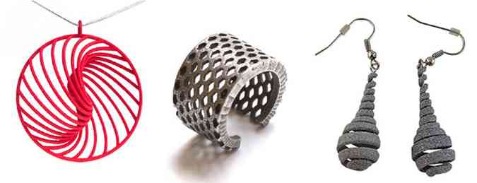 Site tem modelos de bijuterias que podem ser impressas em 3D(foto: Reprodução www.amazon.com)