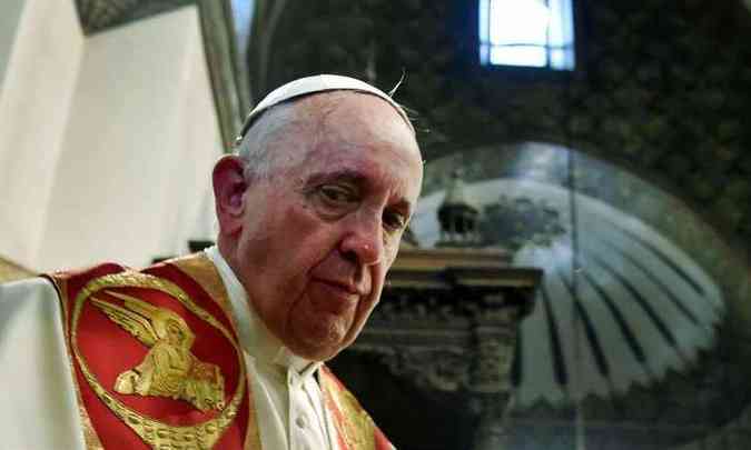 Papa Francisco diz que saída do Reino Unido da União Europeia é vontade do povo(foto: AFP / TIZIANA FABI )
