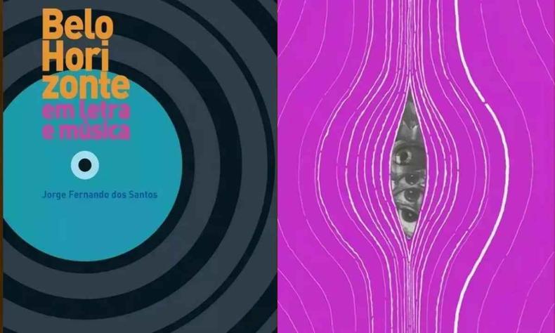 Capas dos livros 'Sem pecado não tem salvação' e 'Belo Horizonte em letra e música'