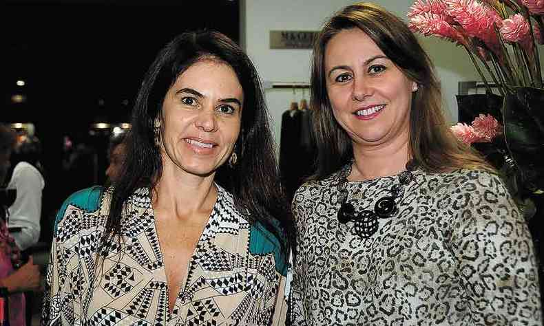 Sandra Mara Carneiro Costa e Jnia Giannetti(foto: Gladyston Rodrigues/EM/D.A Press)