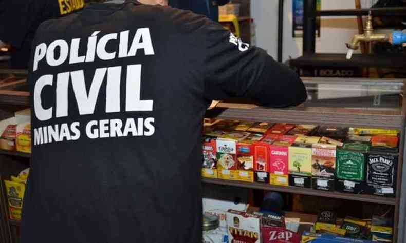 Foram feitas buscas em lojas do Mercado Central, em Belo Horizonte(foto: MPMG Divulgao)