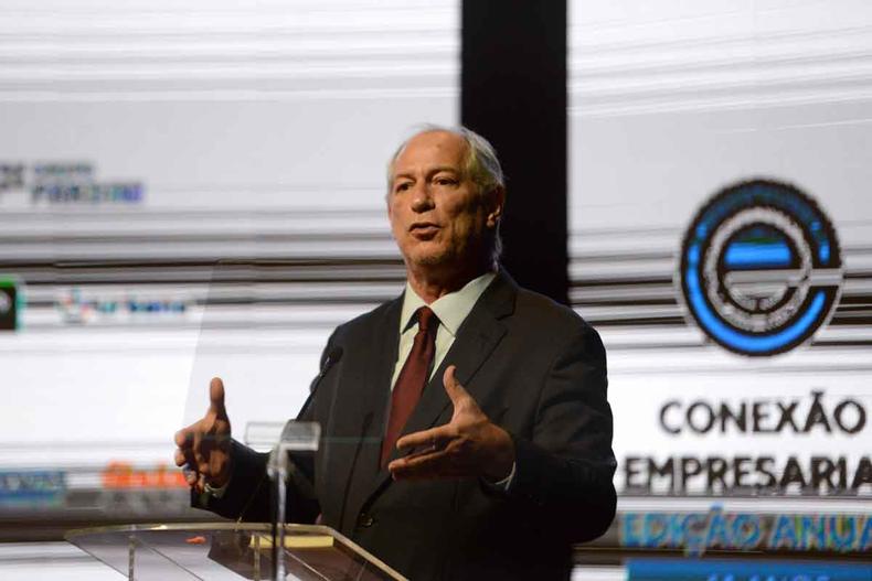 O poltico Ciro Gomes (PDT)