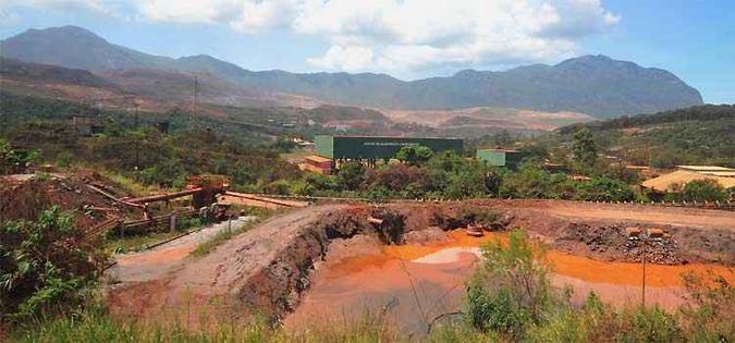 Instalação da Mina da Alegria, da Vale, que também controla a Samarco: multada, empresa alegou Instalação da Mina da Alegria, da Vale, que também controla a Samarco: multada, empresa alegou