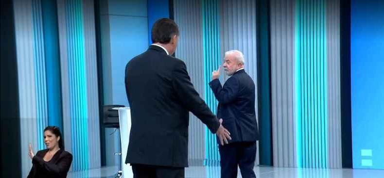 Lula e Bolsonaro
