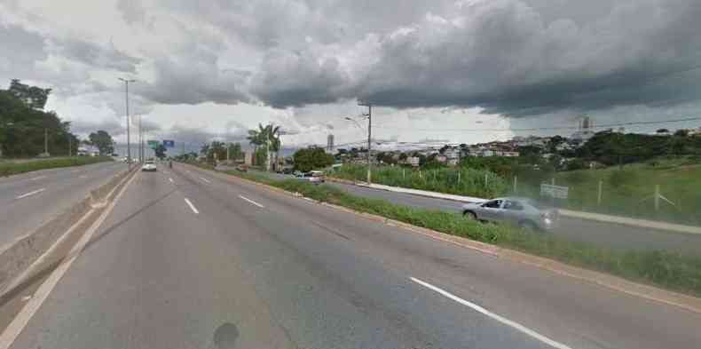 Acidente aconteceu no Bairro Alto Caiara, na Regio Noroeste de BH(foto: REproduo /Google Street View)