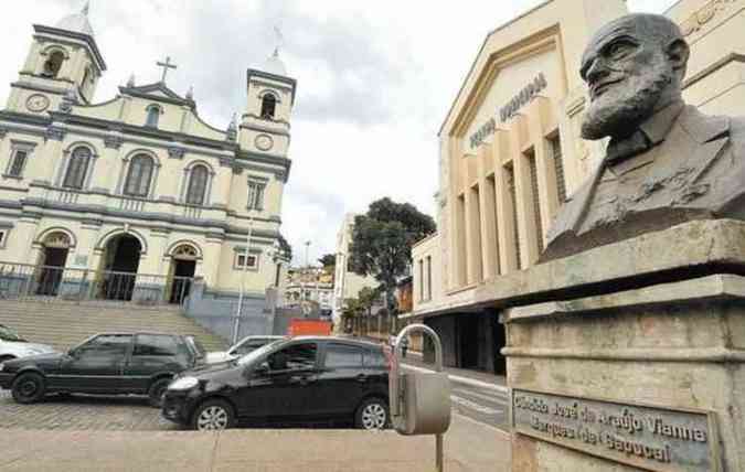 Marqus que batiza a passarela do samba nasceu na cidade mineira,  poca chamada Congonhas de Sabar(foto: Ramon Lisboa/EM/D A Press)