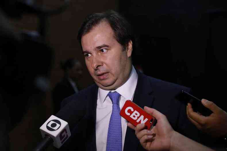 Rodrigo Maia foi presidente da Cmara dos Deputados(foto: Abiquim/Reproduo)