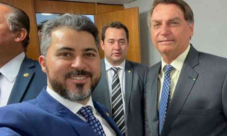 Senador Marcos Rogrio (DEM-RO) acompanha agenda do presidente Jair Bolsonaro (sem partido) nesta tera-feira (7/9)