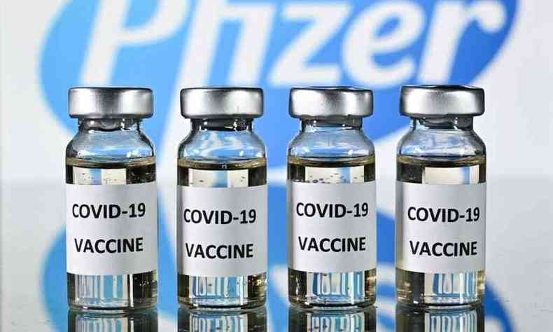 Nova unidade, no EUA, pode produzir doses da vacina da Pfizer para o Brasil(foto: JUSTIN TALLIS / AFP )