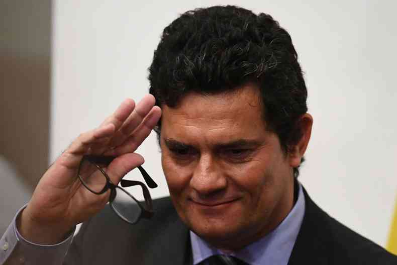 Falco pede que a investigao sobre a 'penso' de Moro (foto) seja includa no inqurito instaurado pelo procurador-geral da Repblica, Augusto Aras(foto: EVARISTO SA / AFP)